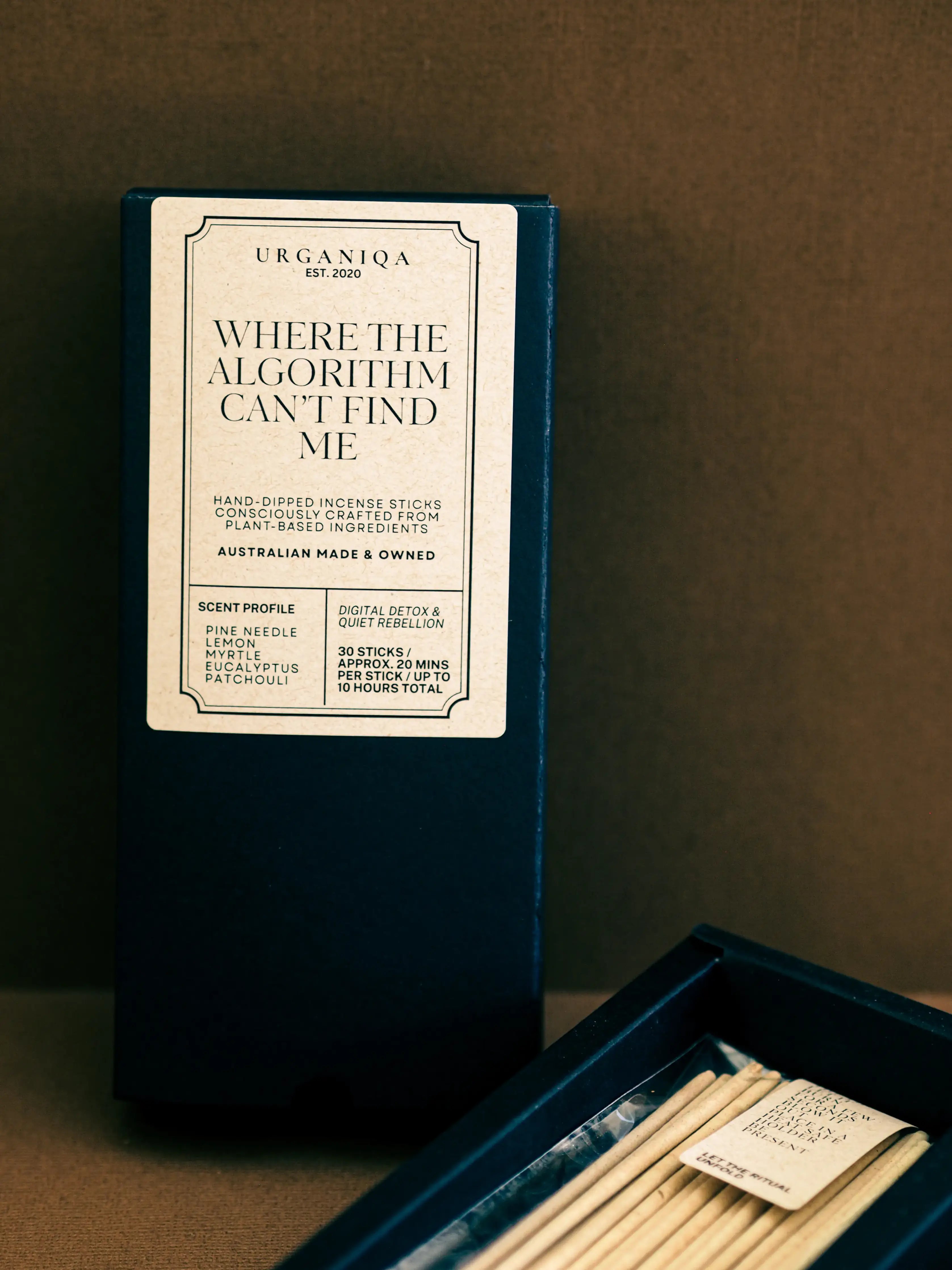 Where the Algorithm Can't Find Me | Handmade Incense Sticks by Urganiqa