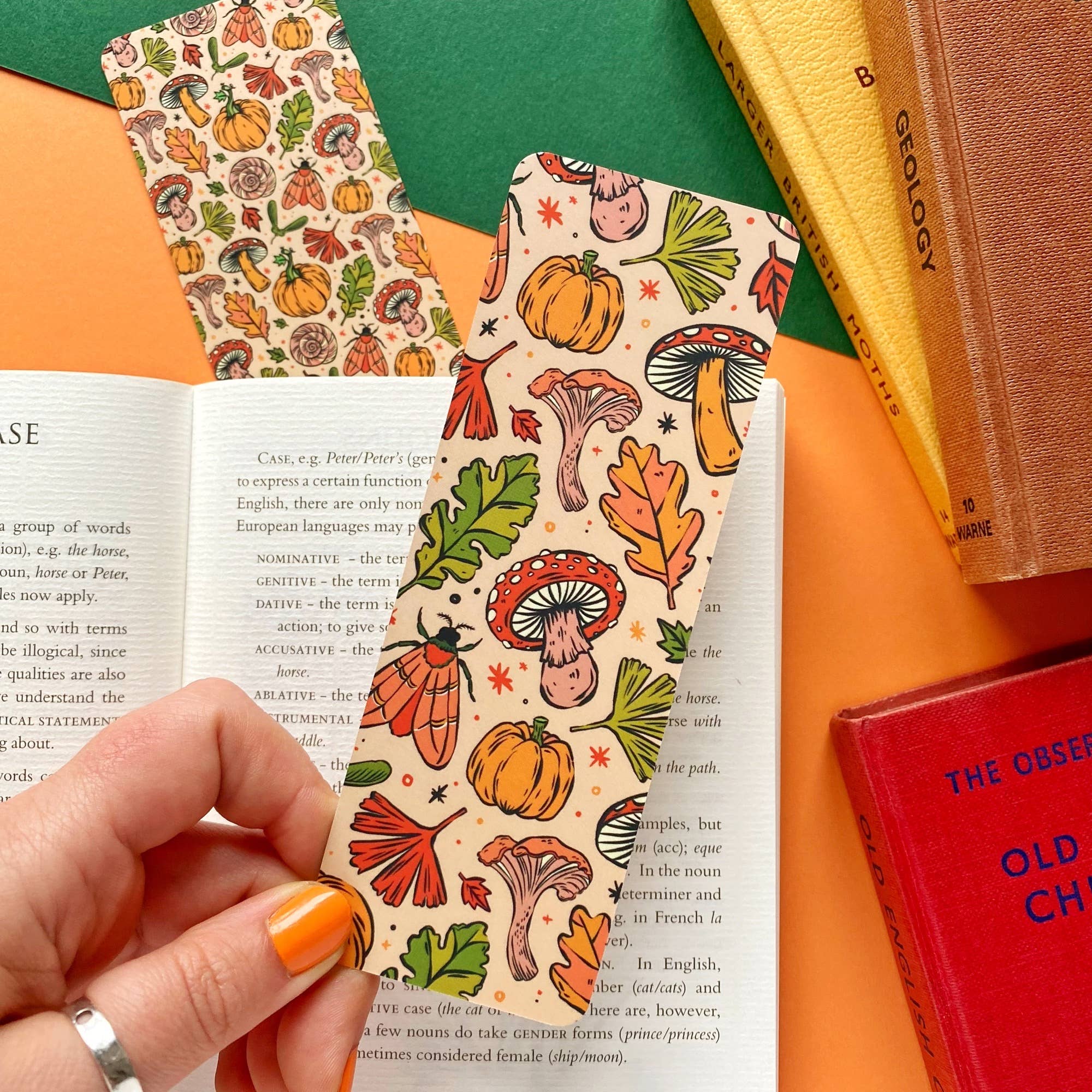 Autumn Pattern Bookmark | Stacey McEvoy Caunt