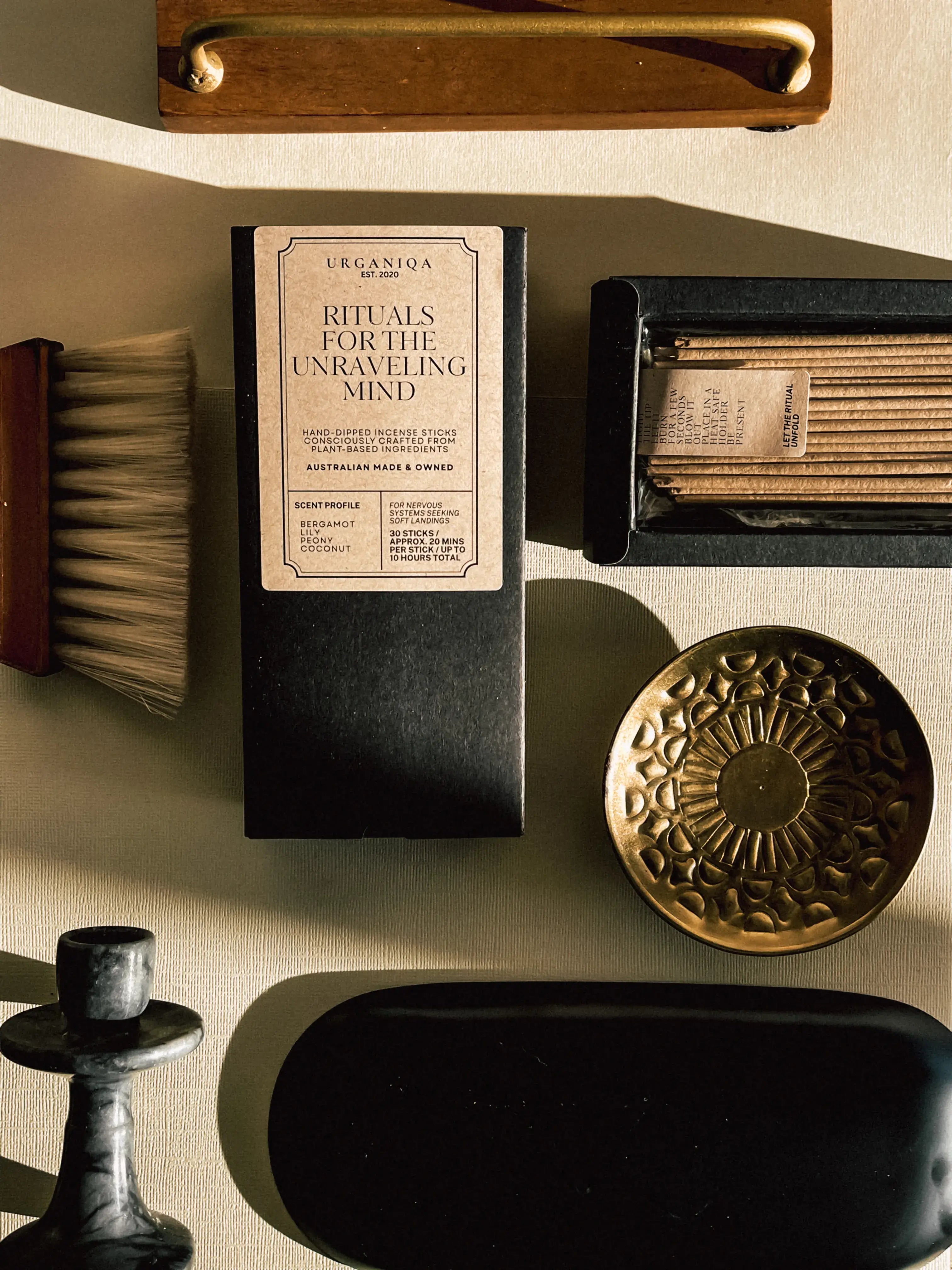 Rituals for the Unraveling Mind | Handmade Incense Sticks by Urganiqa