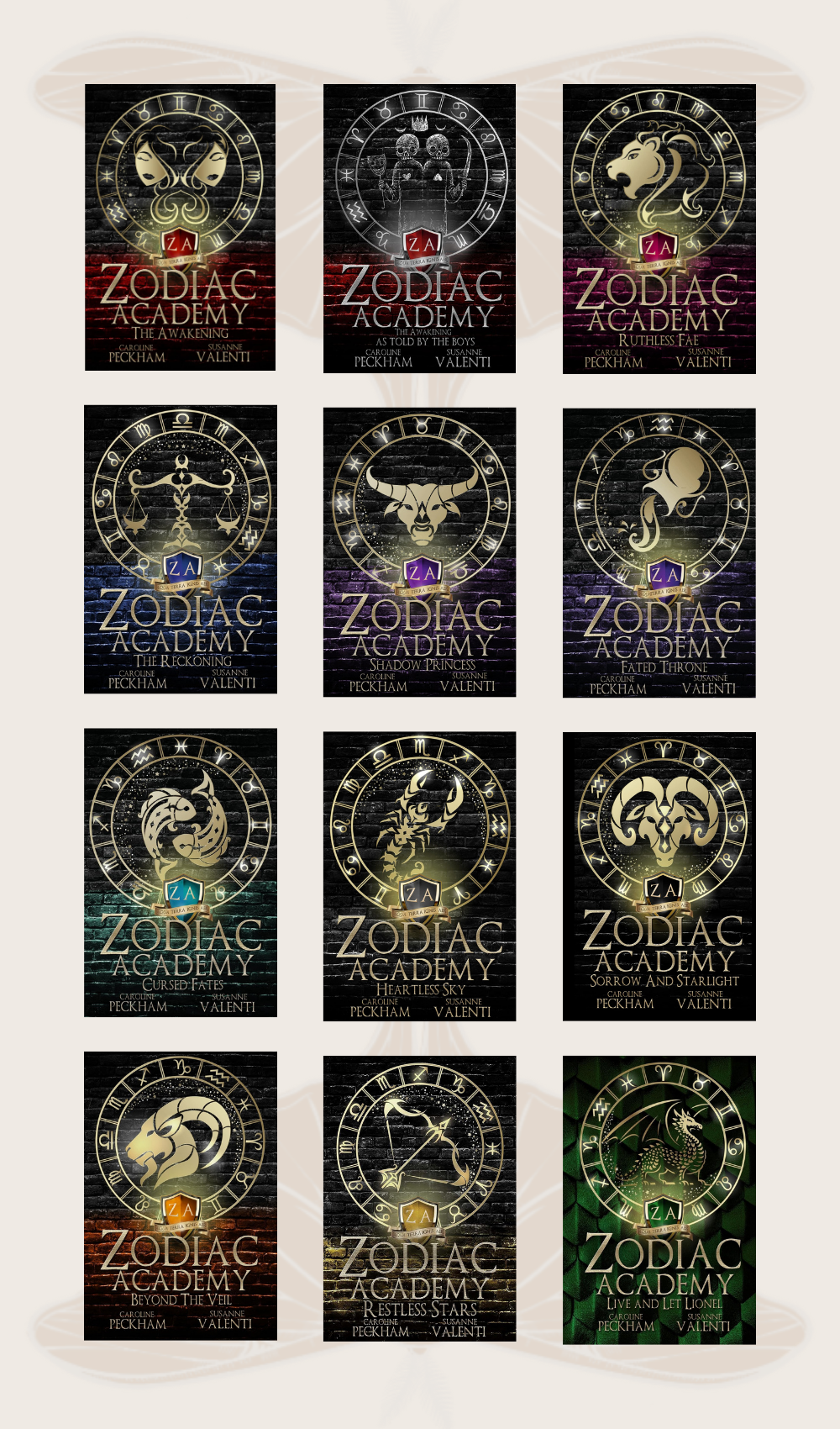Zodiac Academy | Complete series bundle