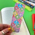 Medieval Tile Pattern Bookmark | Stacey McEvoy Caunt