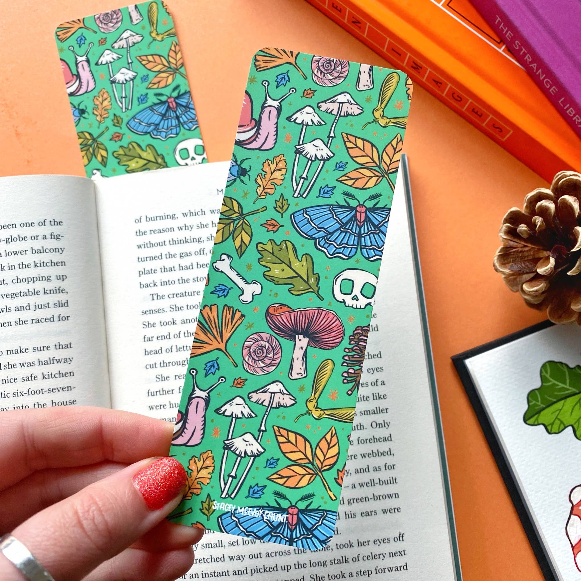 Woodland Toad Bookmark | Stacey McEvoy Caunt