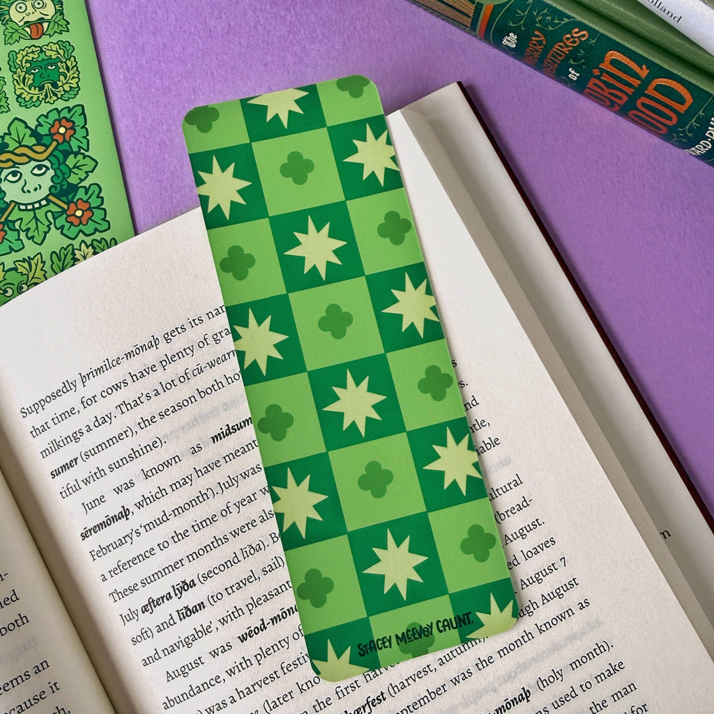 Green Man Folklore Bookmark | Stacey McEvoy Caunt