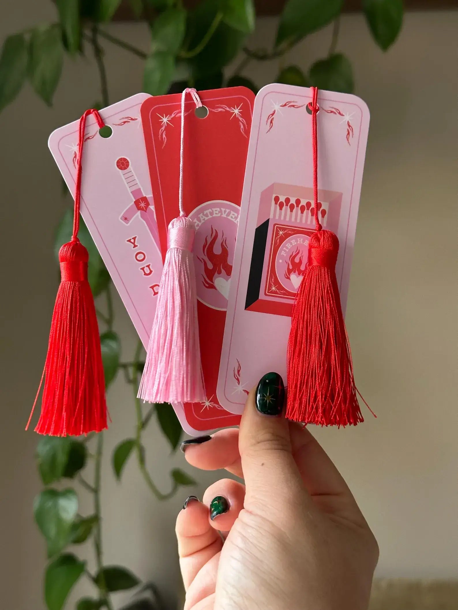 Throne of Glass Inspired Fantasy Tassel Bookmarks | Good Girls Book Club