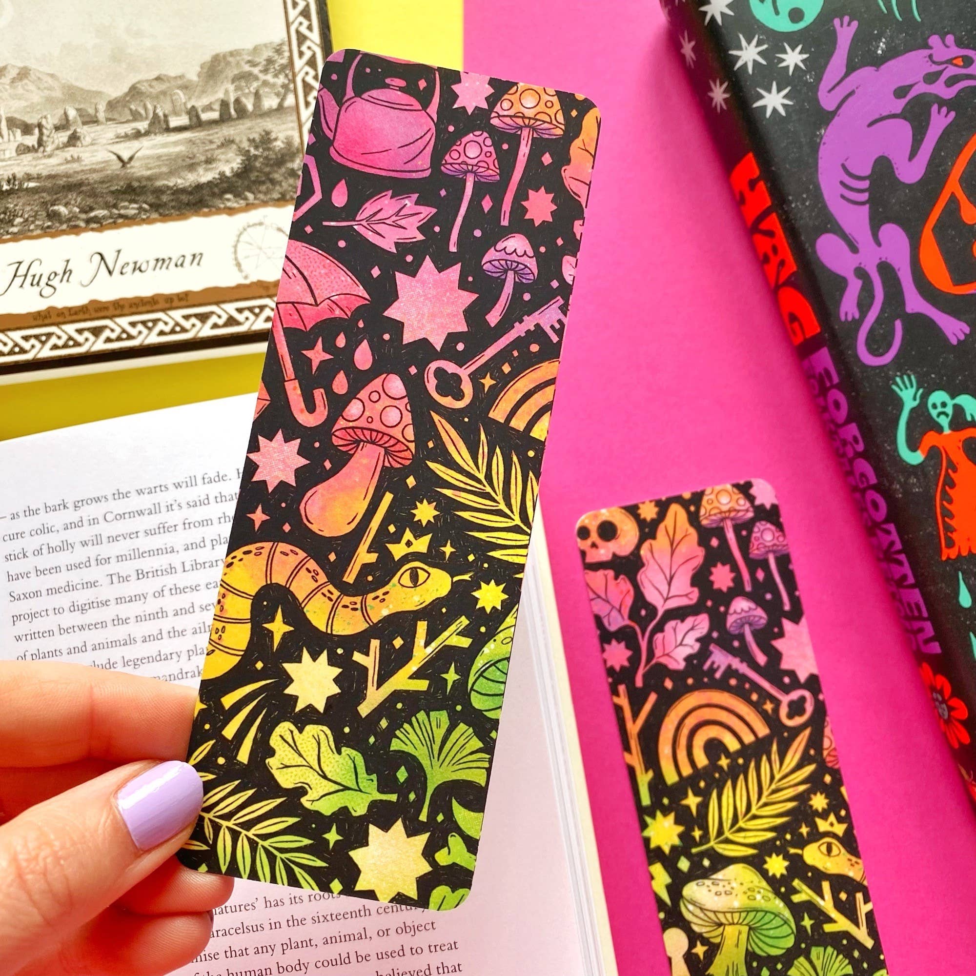 Rainbow Doodles Bookmark | Stacey McEvoy Caunt
