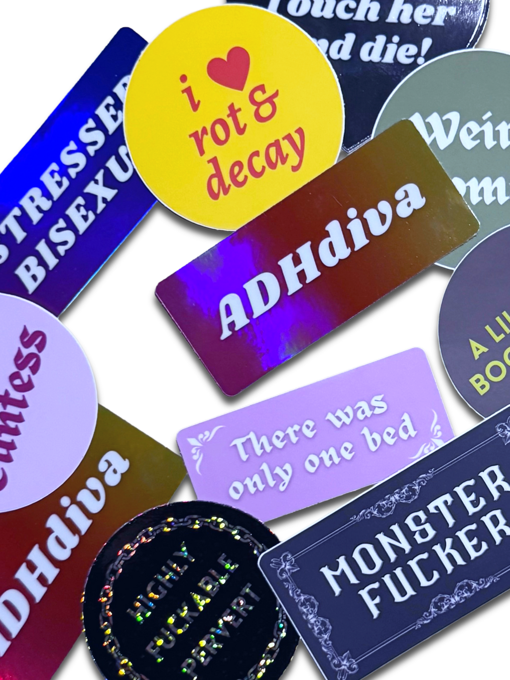 ADHDiva Sticker | Meltdown Studio
