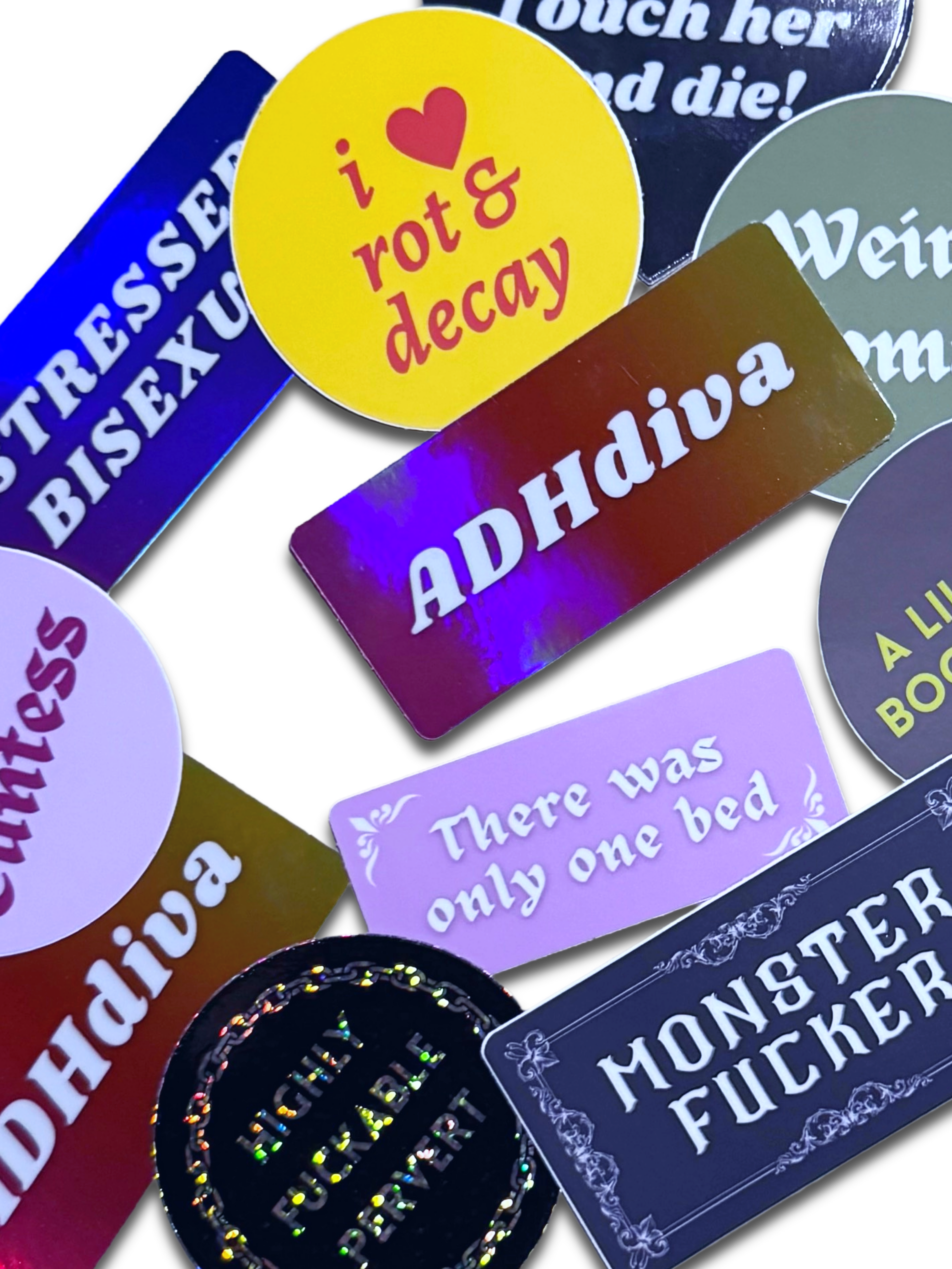 ADHDiva Sticker | Meltdown Studio