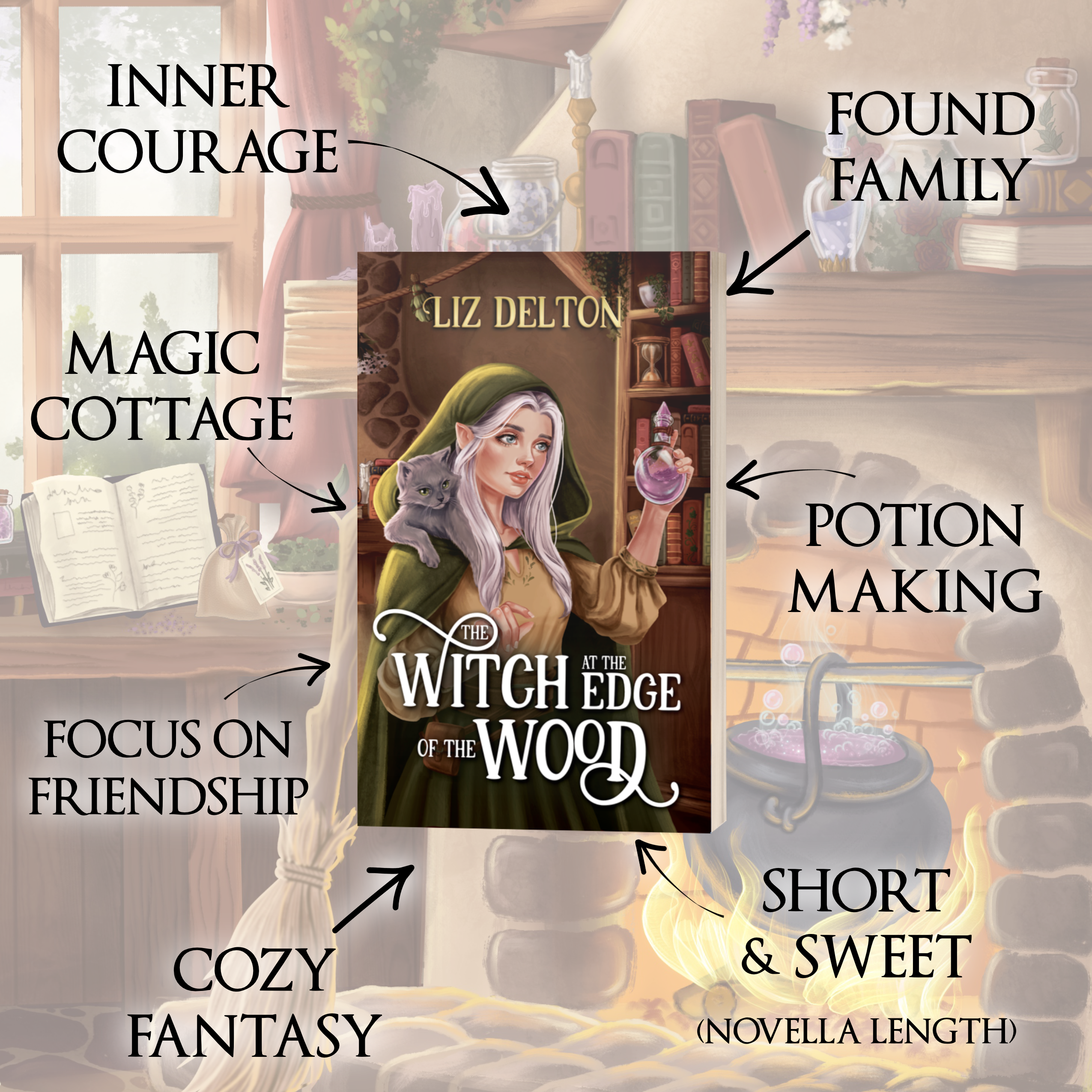 The Witch at the Edge of the Wood | Cozy Cottage #1