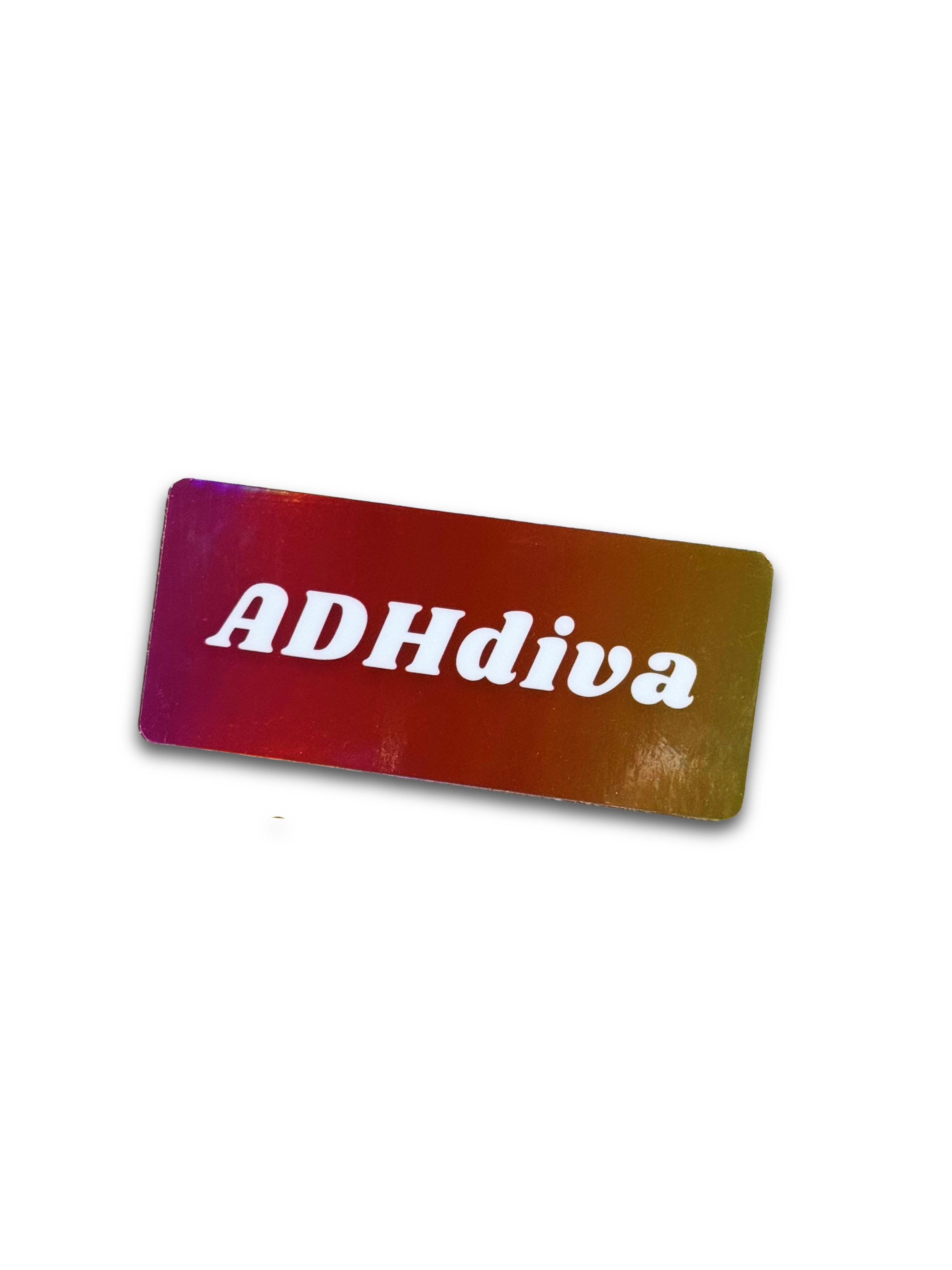 ADHDiva Sticker | Meltdown Studio