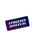 Stressed Bisexual Sticker | Meltdown Studio