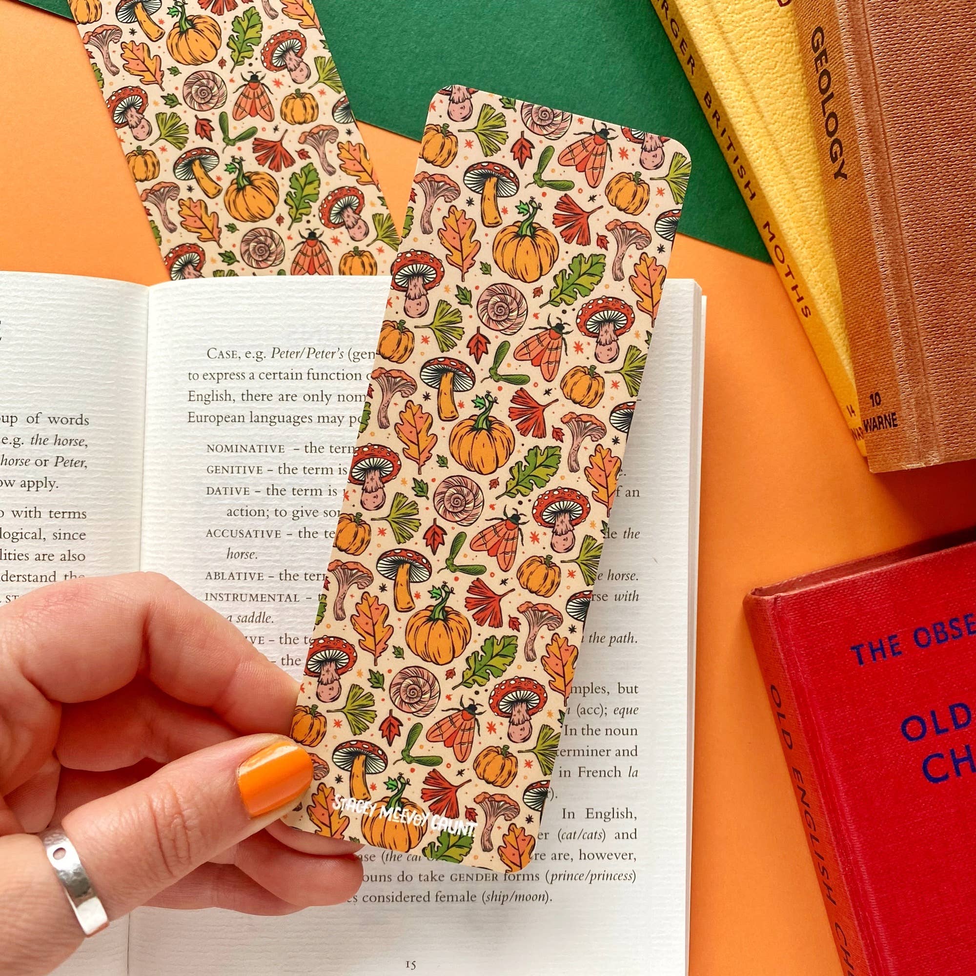Autumn Pattern Bookmark | Stacey McEvoy Caunt
