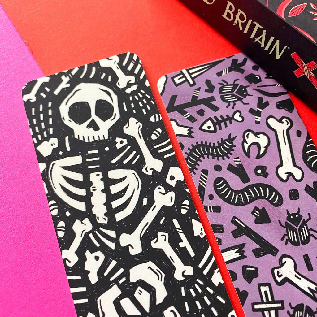 Skeleton Bookmark | Stacey McEvoy Caunt