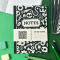 Skull and Bones Dot Grid Notebook | Stacey McEvoy Caunt