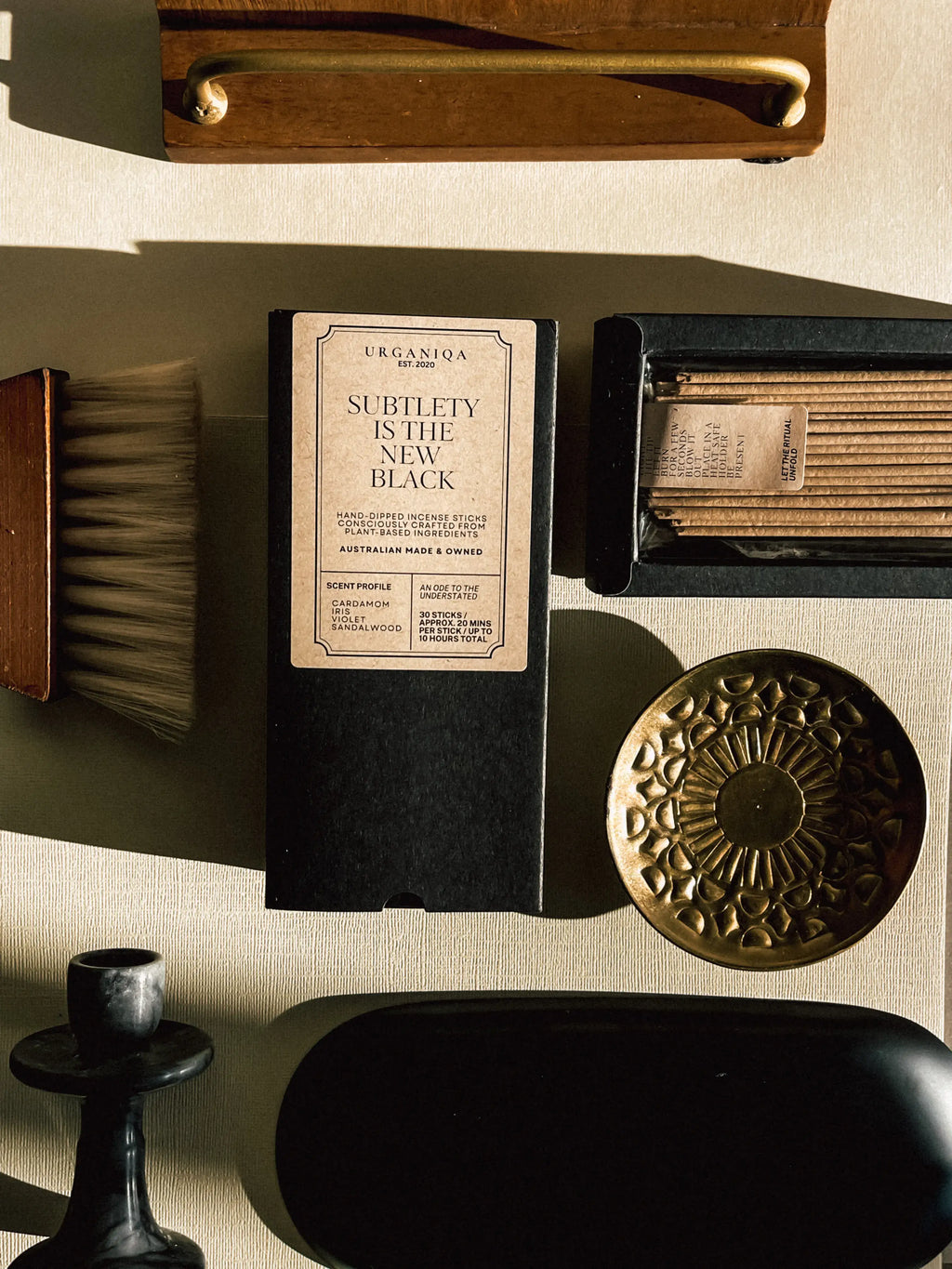 Subtlety is the New Black | Handmade Incense Sticks by Urganiqa