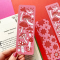Pink Mushroom Bookmark | Stacey McEvoy Caunt