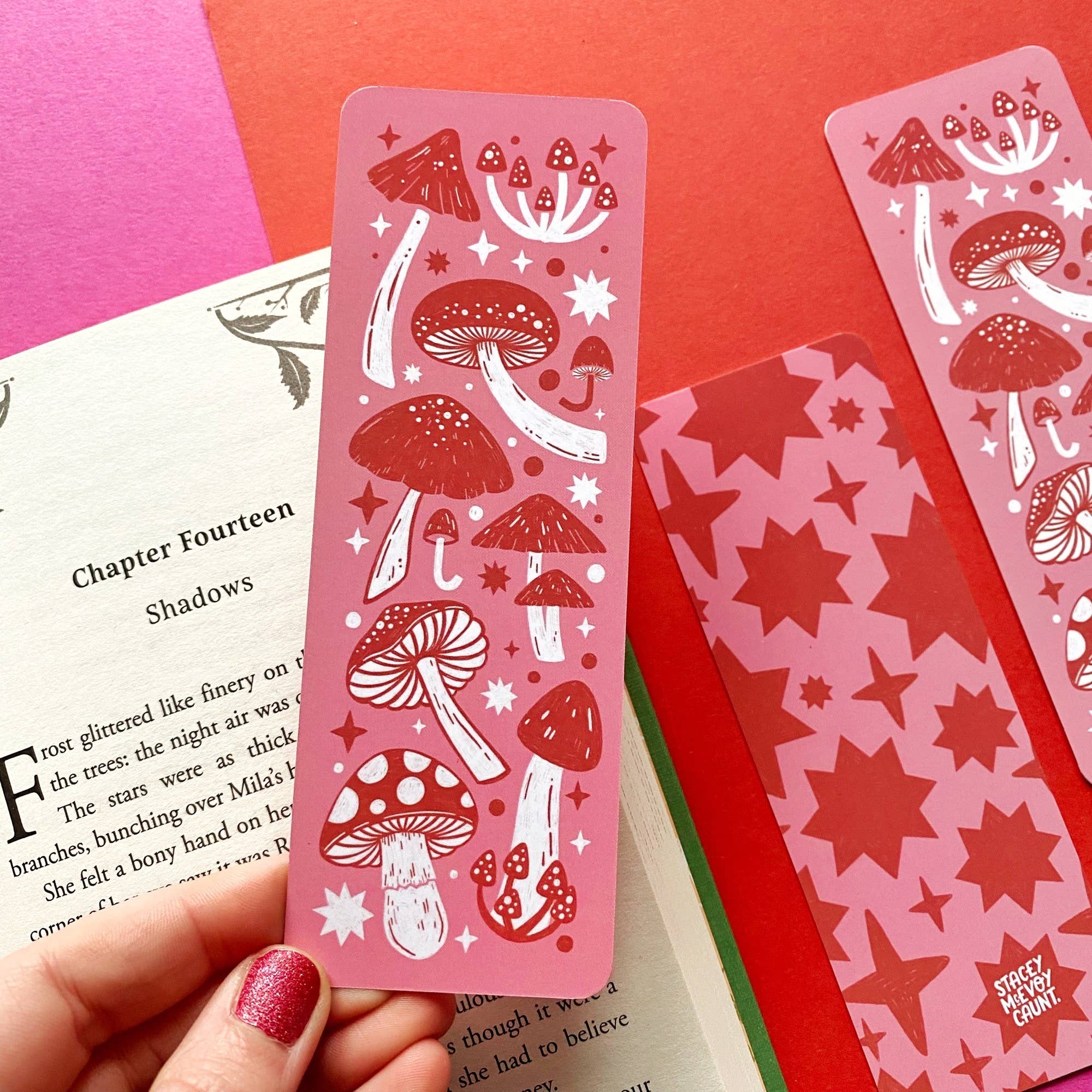 Mushroom Bookmark | Stacey McEvoy Caunt